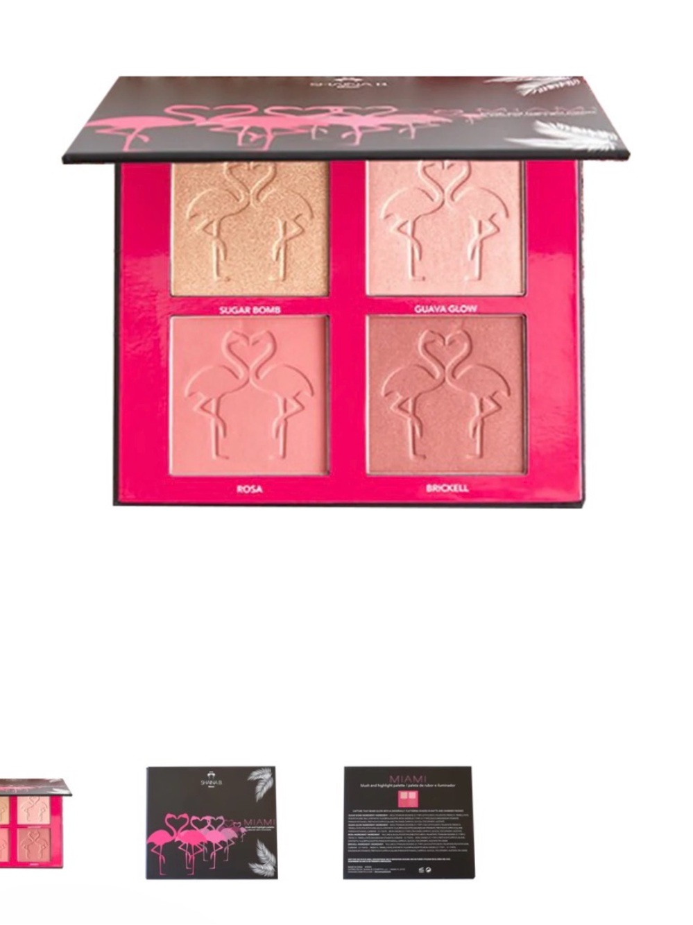 Flamingo Blush & Highlight Pallet